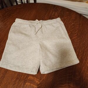 PacSun Fleece Shorts Men's Small Heathered White Shorts Casual Comfy Athletic